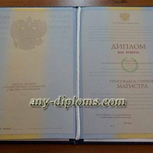 Диплом магистра 2004-2010 год